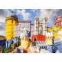 Puzzle castele minunate Palatul Pena Portugalia 1000 piese